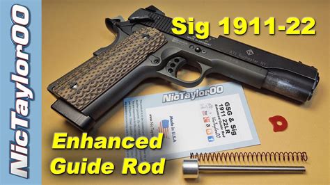 Ati Gsg Sig Sauer Enhanced Guide Rod For The 1911 22lr Pistol Youtube