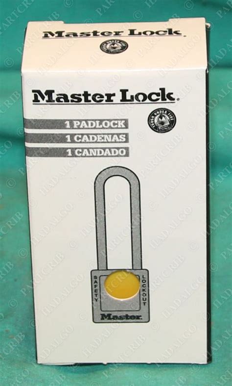 Master Lock 410ylw Safety Lock Out Yellow Lockout Zenex Padlock