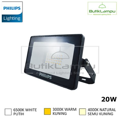 Jual Lampu Sorot Outdoor Led Philips Bvp Watt Flood Light