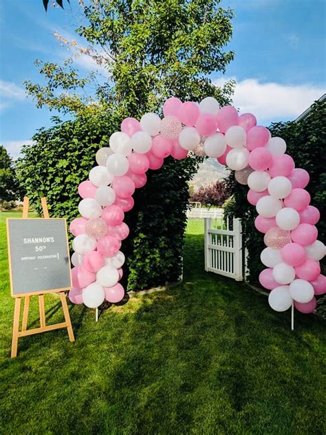 DIY Balloon Arch for Stunning Birthday Entrance