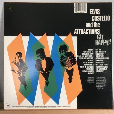 Elvis Costello The Attractions Get Happy Vinyl Distractions