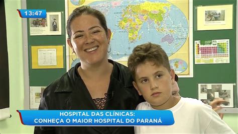 Hospital Das Cl Nicas Conhe A O Maior Hospital P Blico Do Paran Youtube