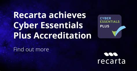 Recarta Achieves Cyber Essentials Plus Accreditation Recarta