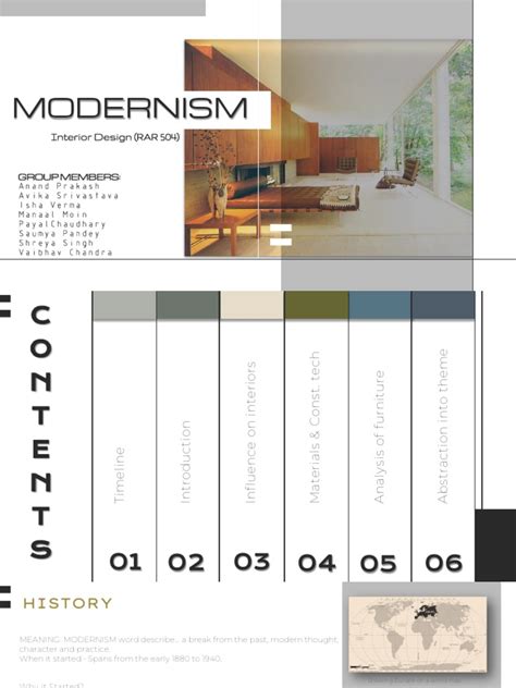 A Historical Analysis of the Influence of Modernism on Interior Design ...