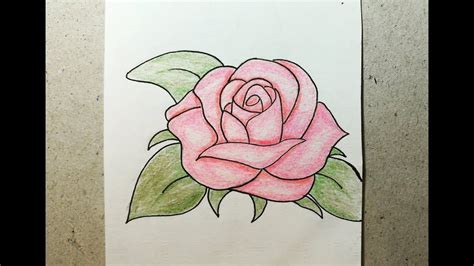 How To Draw A Rose Step By Step Slow Drawing Tutorial Roses Drawing