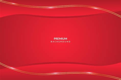 Premium Vector Luxury Golden And Red Background Vector Design