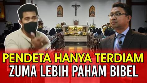 Livependeta Hanya Terdiam Ketahui Zuma Lebih Paham Kitab Kristen Youtube