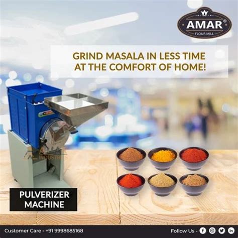 Amar Semi Automatic 3 Hp Ms Pulverizer At Rs 31310 Piece In Ahmedabad