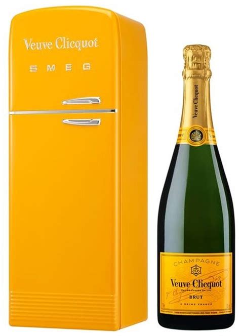 Champagne Veuve Clicquot Fridge X Smeg Ml Imigrantes Bebidas