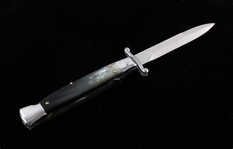 Akc Italian Swinguard Stiletto Switchblade Knife