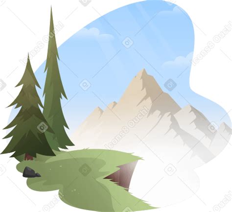 Illustrazioni In PNG E SVG Di Montagne Di Sfondo