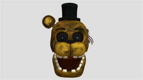 Withered Golden Freddy Download Free 3d Model By Orangesauceu [f659be6] Sketchfab