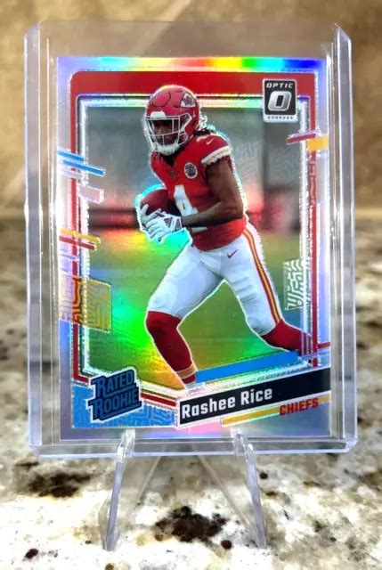 Nuovo Panini Donruss Optic Rashee Rice Rated Rookie Silver