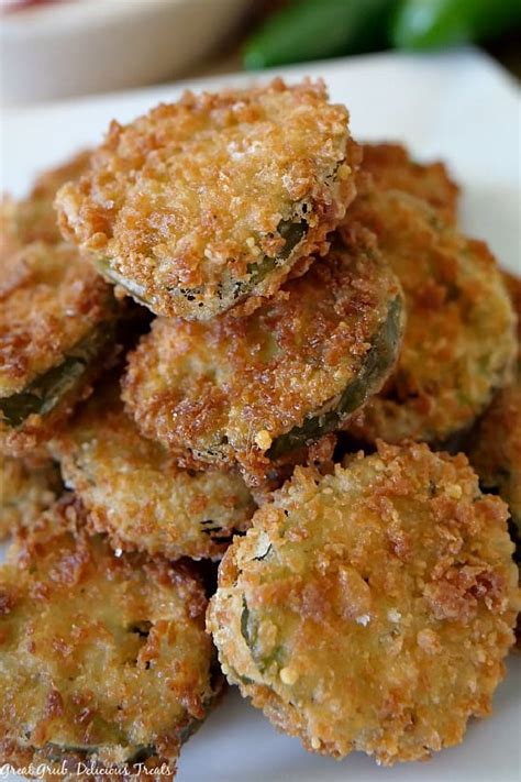 Deep Fried Crispy Jalapenos Great Grub Delicious Treats