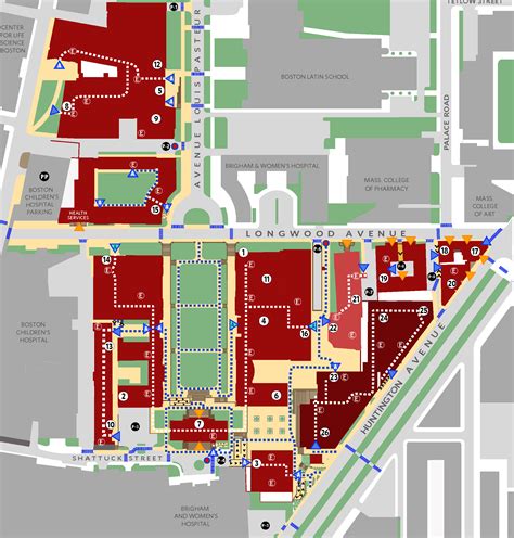 Accessibility Map | Harvard Medical Campus Planning