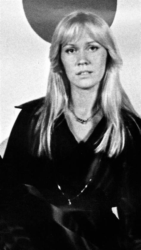 Music Star Pop Music Agneta Fältskog Blonde Singer Agnetha Åse