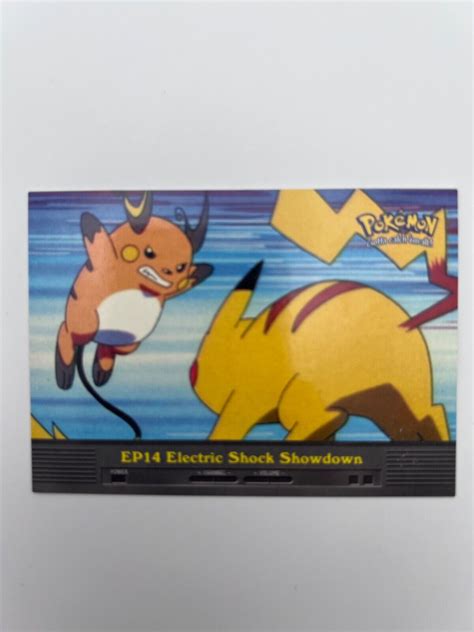 Mavin Topps Pokemon TV Animation Edition Series 2 EP14 Electric Shock