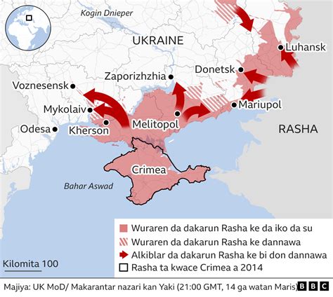 Yakin Ukraine Bala In Da Yan Afirka Ke Ciki A Garin Kherson Da Rasha