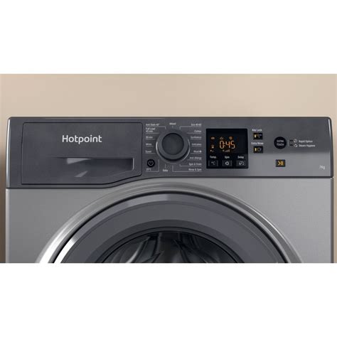 Freestanding Washing Machine Hotpoint Nswm 743u Gg Uk N Hotpoint