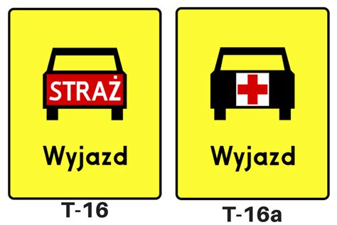 Tabliczki do znaków drogowych typ T z opisem Autokult pl