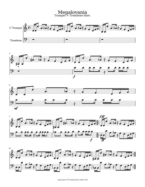 Megalovania Sheet Music For Voice Download Free In Pdf Or Midi