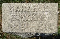 Sarah Elisabeth Stryker Stryker M Morial Find A Grave