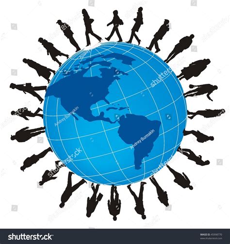 Globalization Stock Vector 45998770 Shutterstock