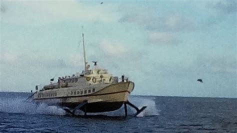 Condor Hydrofoil 1 Jersey Channel Islands C1965 Youtube