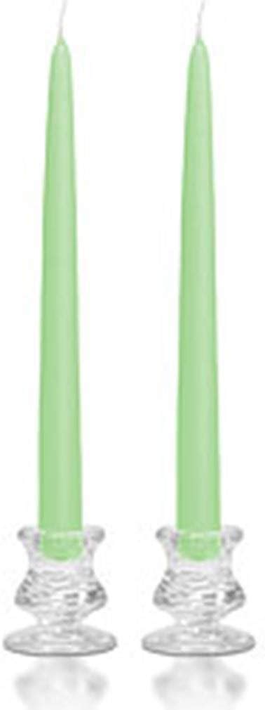 Amazon 8 Inch Mint Green Taper Candles Home Kitchen