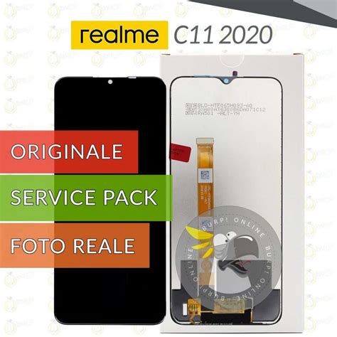 DISPLAY ORIGINALE REALME C11 2020 RMX2185 SCHERMO LCD VETRO TOUCH