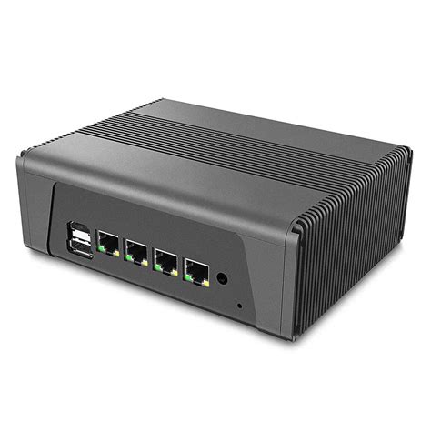 Topton TP-X4F: Kompakter PC mit viermal 2,5-GBit/s-Ethernet und bis zu ...