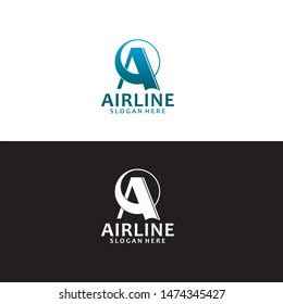 Airline Logo Vector Stock Vector (Royalty Free) 1474345427 | Shutterstock