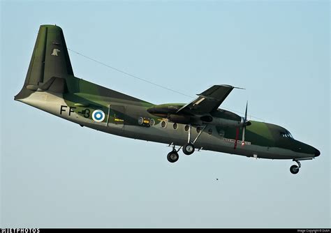 FF 3 Fokker F27 400M Troopship Finland Air Force Dutch JetPhotos