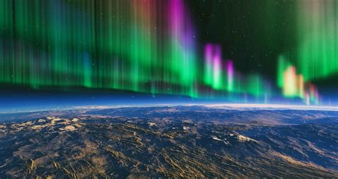 Aurora Borealis from Stratosphere (on a distant planet) : r/spaceengine