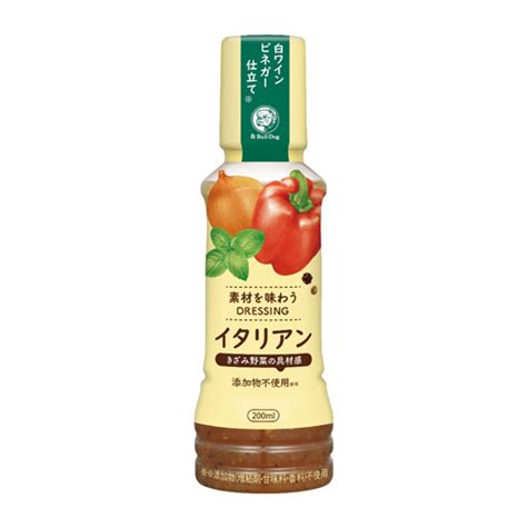 【楽天市場】ブルドックソース 素材を味わうドレッシングイタリアン 200ml×20個：re Light