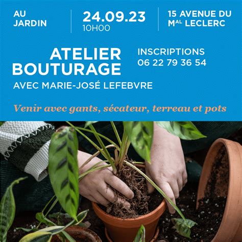 Atelier Bouturage Mairie De Samois Sur Seine