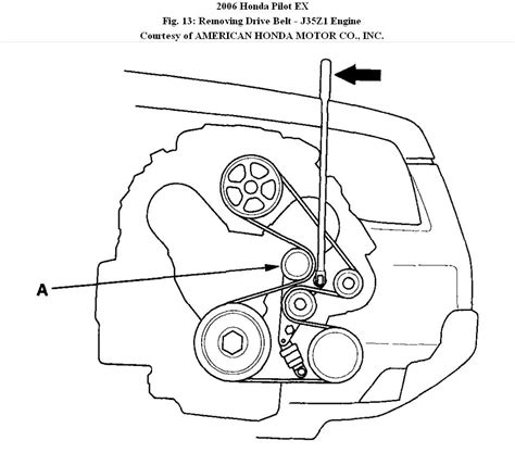 Replace Serpentine Belt 2005 Honda Pilot How To Replace Serp