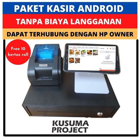 Jual Paket Kasir Android Resto Shopee Indonesia