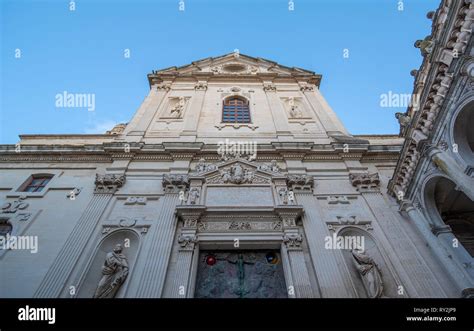 Piazza Del Duomo Square Virgin Mary Cathedral Basilica Di Santa