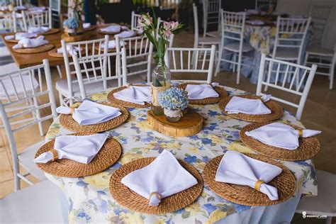 Mesa De Convidados Para Casamento R Stico Rom Ntico Em Tons Past Is