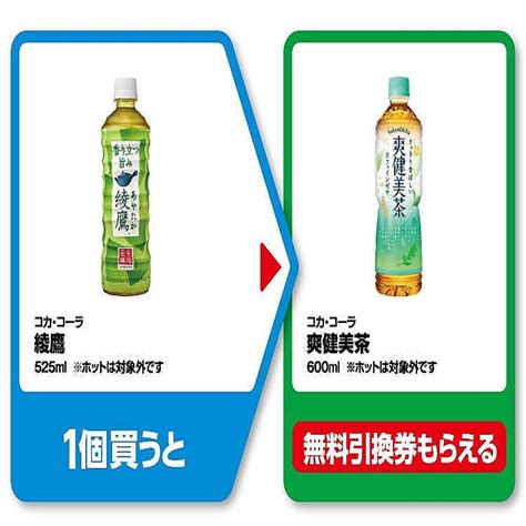 【お得】ファミマ「1個買うと、1個もらえる」2月6日スタートの対象商品は 「コカ・コーラ 爽健美茶 600ml」がもらえるぞ