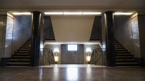 Art Deco Interior Design Hornsey Town Hall First Floor Landing