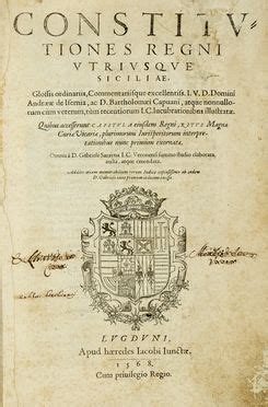 Constitutiones Regni Vtriusque Siciliae Glossis Ordinariis