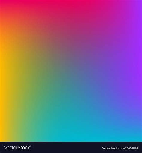 Rainbow gradient background Royalty Free Vector Image