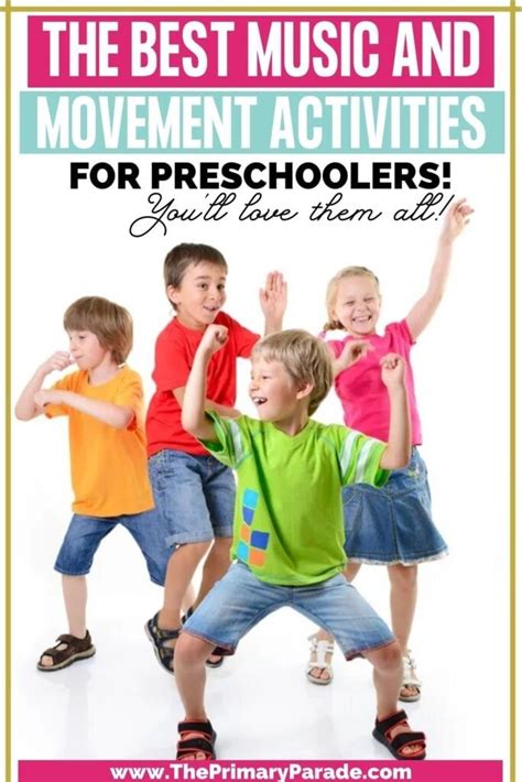 music and movement activities for preschoolers Music Activities For ...