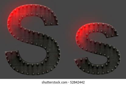 Steel Fonts With Rivets Images Stock Photos Vectors Shutterstock