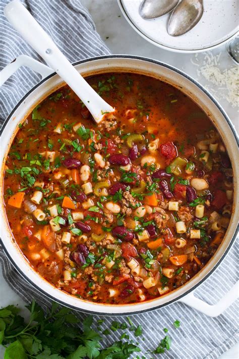 Pasta Fagioli Soup Better Than Olive Garden S Cooking Classy