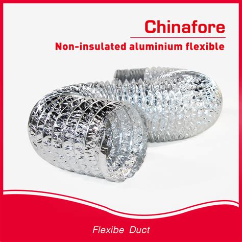 HVAC Systems Non Insulation Flexible Aluminum Air Duct China Non