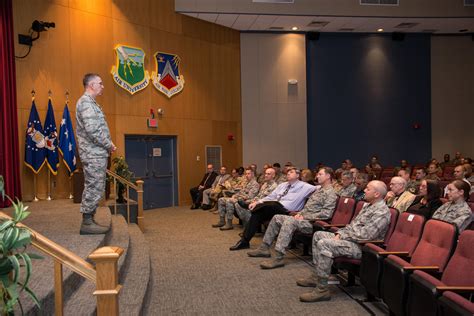 Usstratcom Commander Visits Air University