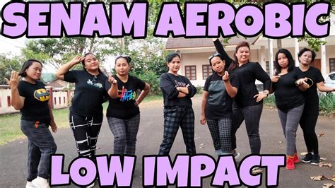 Senam Aerobic Pemula Low Impact Musik India Asyik Youtube